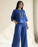 Conjunto com Calça de Botões Suzane