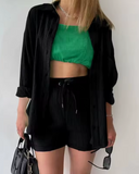 Terno de Manga Comprida Jade