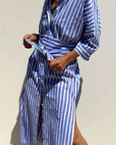 Blusa Chemise com Listras Sarah