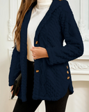 Casaco de Lã com Capuz Renata