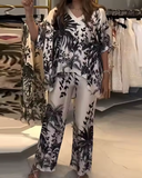 Conjunto Com Gola V Letícia