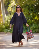 Vestido Maxi Chemise Débora