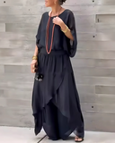 Conjunto Elegante Chiffon Ísis