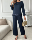 Conjunto de Blusa com Brilhos Verona