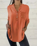 Camisa com Decote V Natália