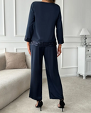 Conjunto de Blusa com Brilhos Verona