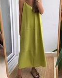 Vestido Solto de Spaghetti Midori