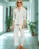 Conjunto de Manga Longa Daisy