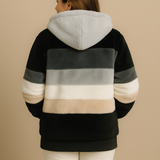 Casaco Parka de Inverno Solana Manga Rosa