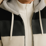 Casaco Parka de Inverno Solana Manga Rosa