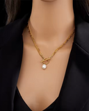 Colar de Pedras Naturais Rochele