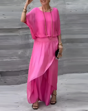 Conjunto Elegante Chiffon Ísis