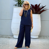 Conjunto Casual Pantalona e Regata Luana